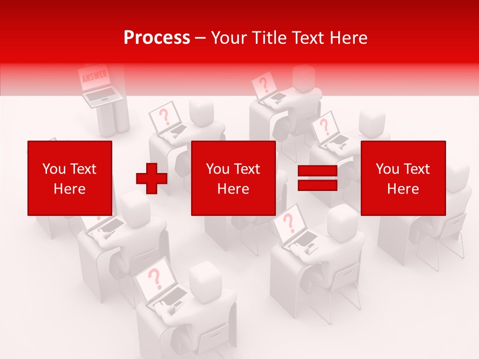 Teach Teamwork Person PowerPoint Template