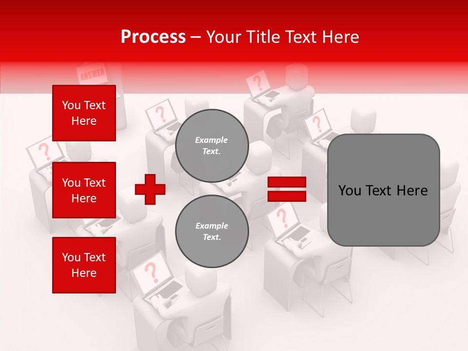 Teach Teamwork Person PowerPoint Template