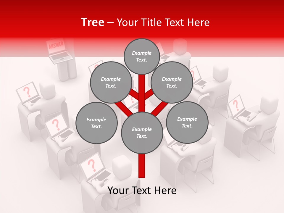 Teach Teamwork Person PowerPoint Template