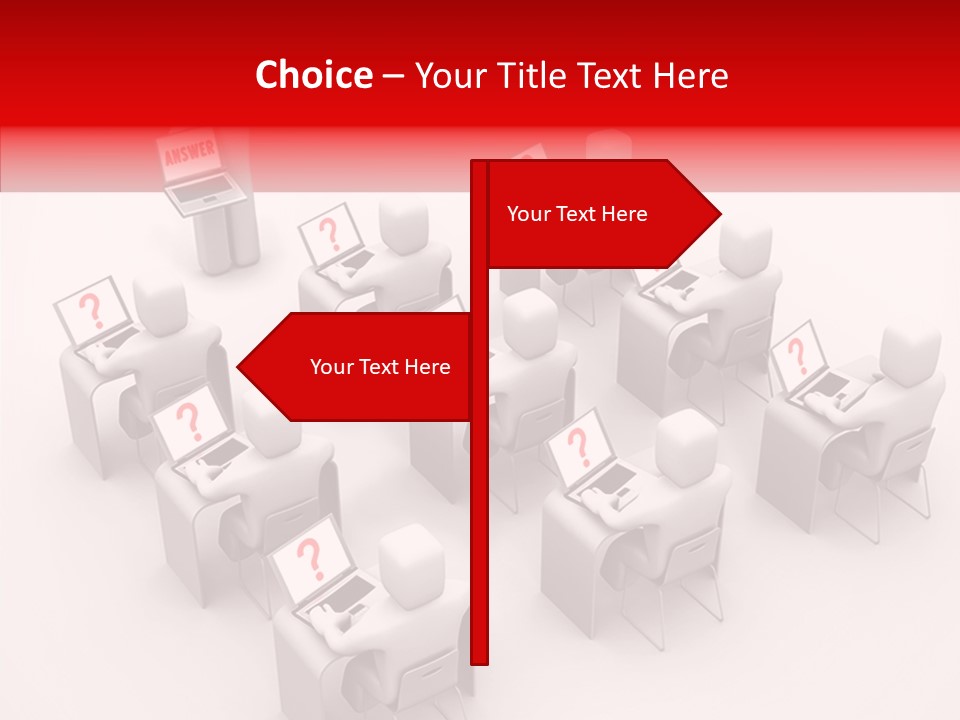 Teach Teamwork Person PowerPoint Template