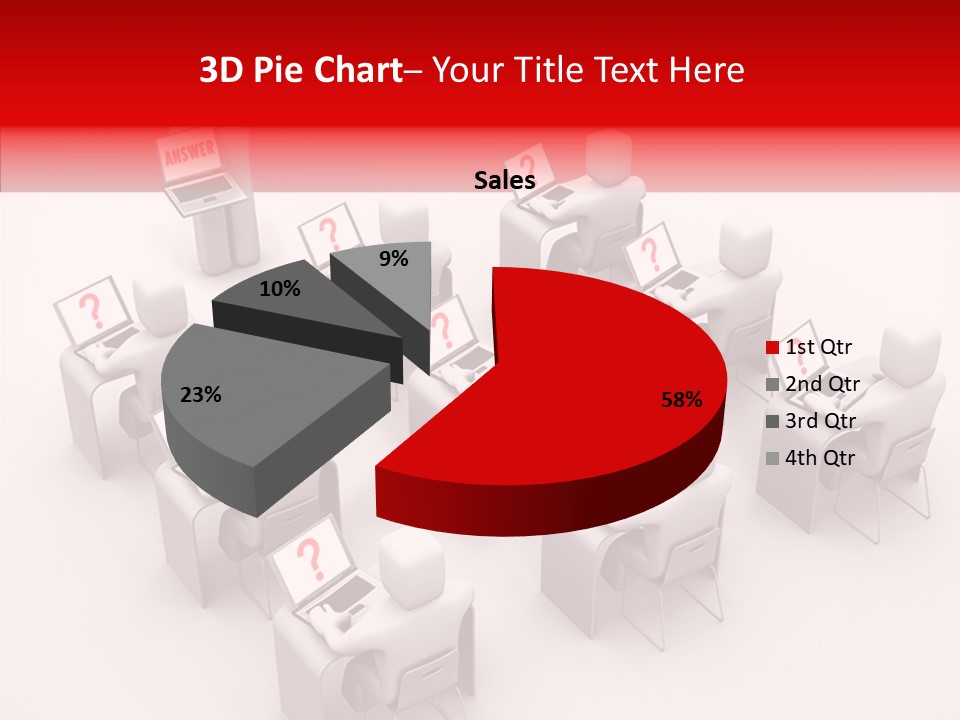 Teach Teamwork Person PowerPoint Template