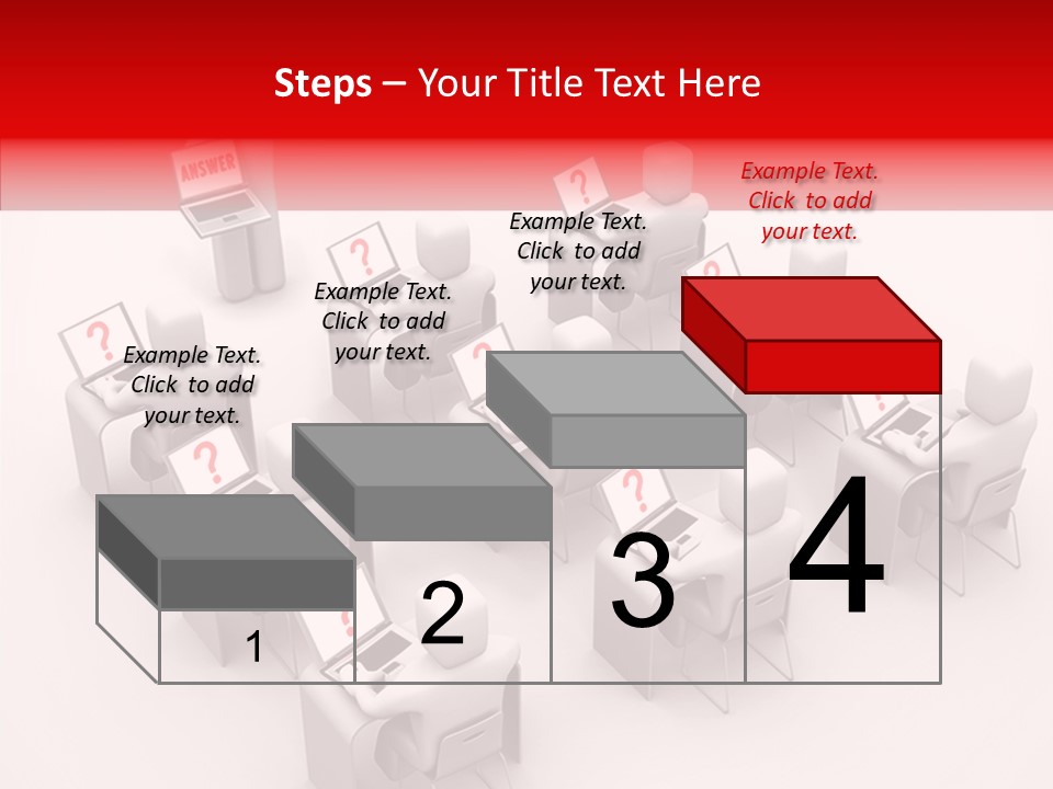 Teach Teamwork Person PowerPoint Template