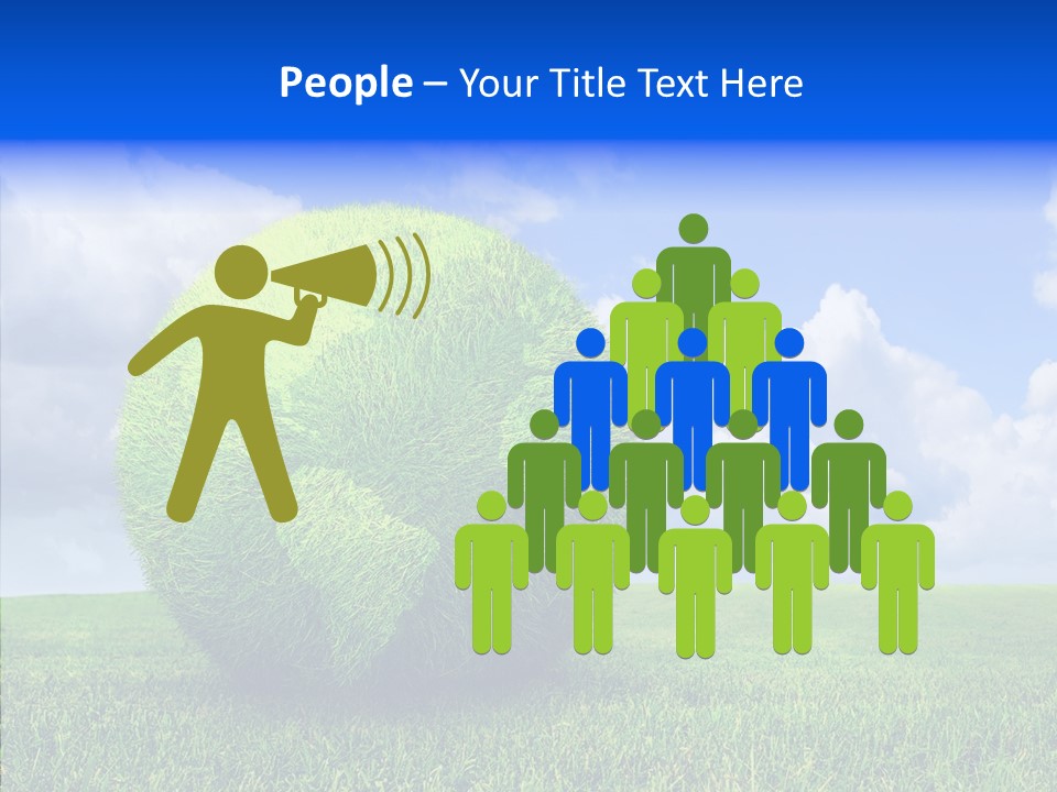 Communication Di Cu Ion Human PowerPoint Template