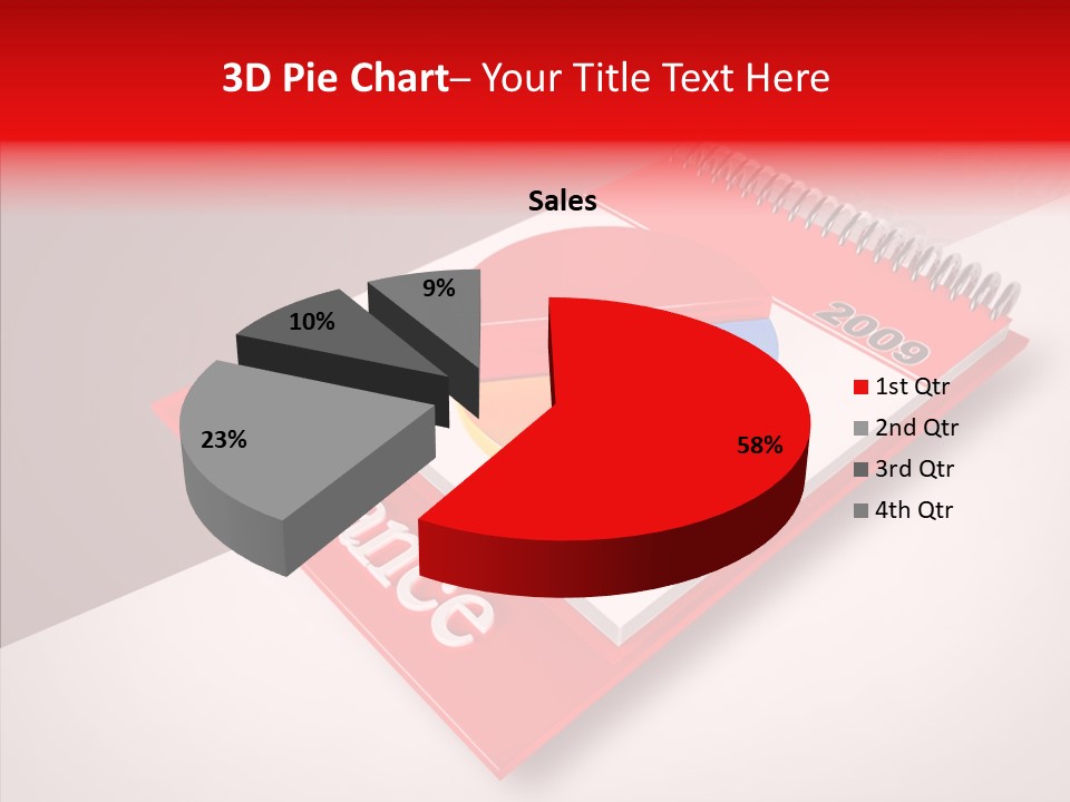 Shares Sell Rendering PowerPoint Template