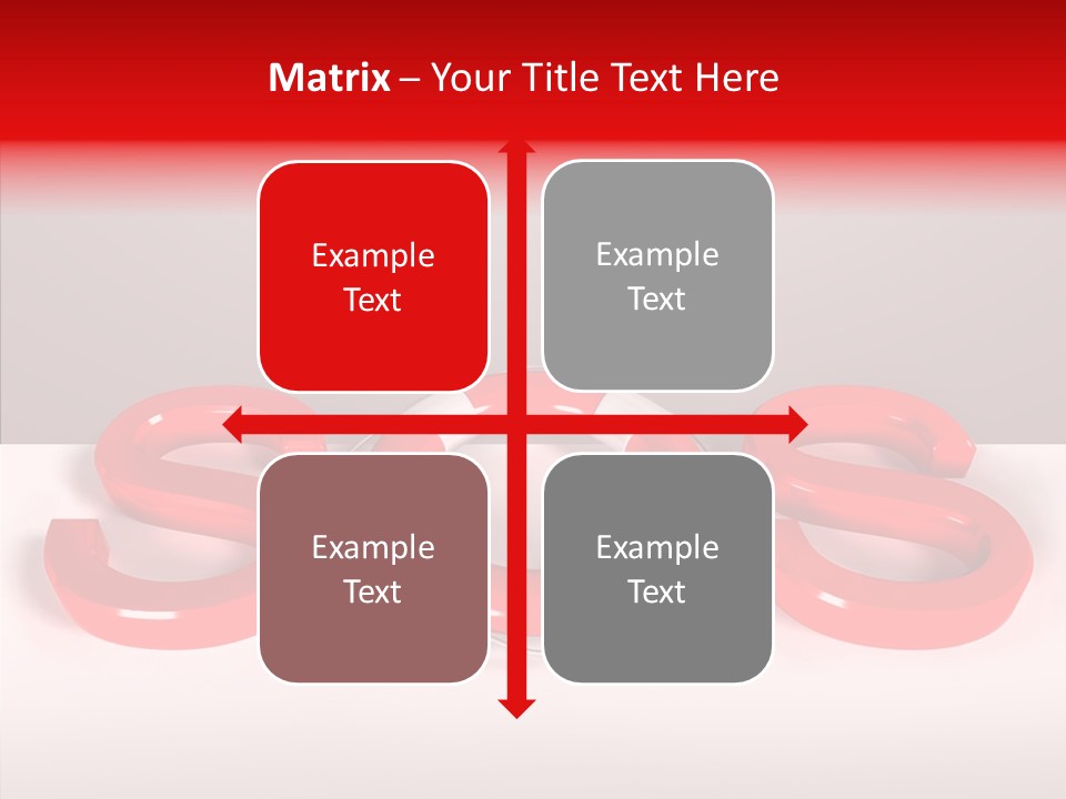 Rope Object Fabric PowerPoint Template