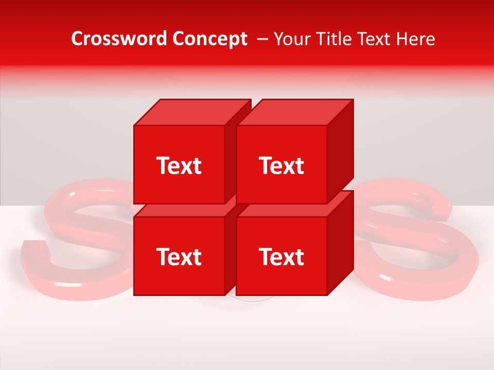 Rope Object Fabric PowerPoint Template