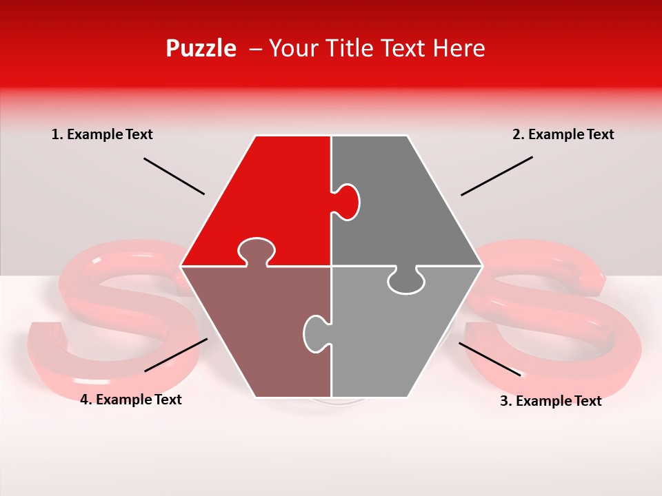 Rope Object Fabric PowerPoint Template