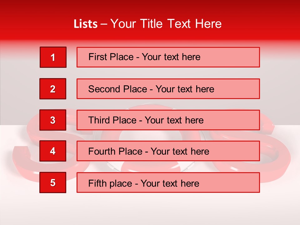 Rope Object Fabric PowerPoint Template