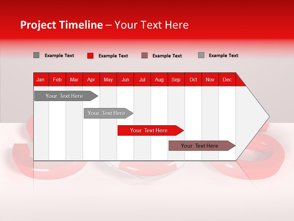 Rope Object Fabric PowerPoint Template