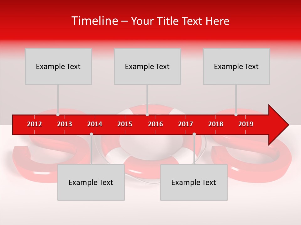 Rope Object Fabric PowerPoint Template