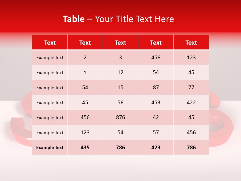 Rope Object Fabric PowerPoint Template