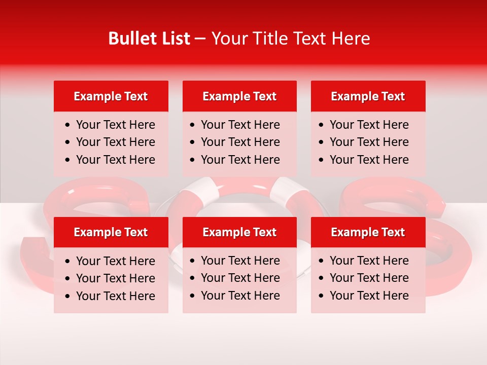 Rope Object Fabric PowerPoint Template