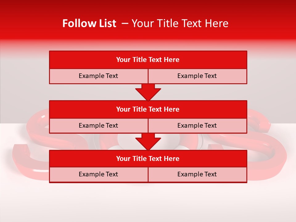Rope Object Fabric PowerPoint Template