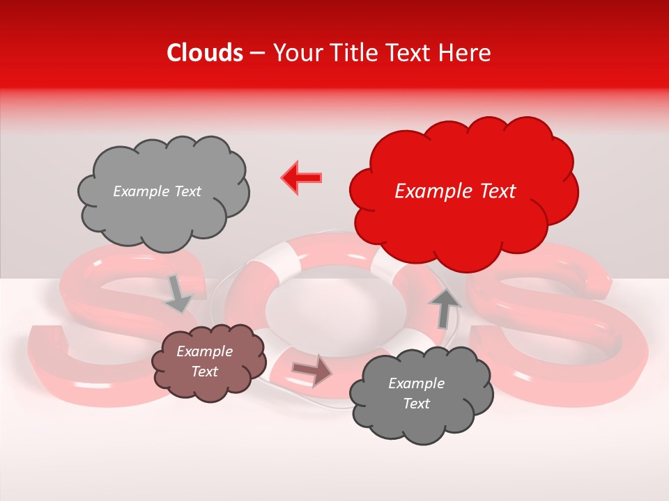 Rope Object Fabric PowerPoint Template