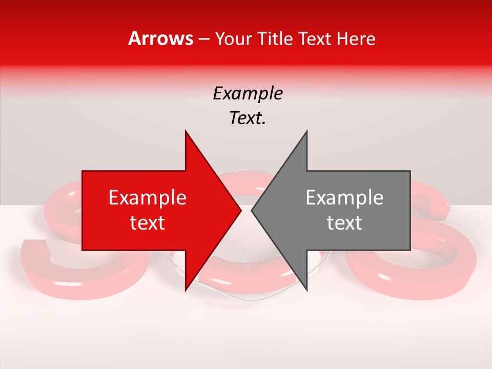 Rope Object Fabric PowerPoint Template