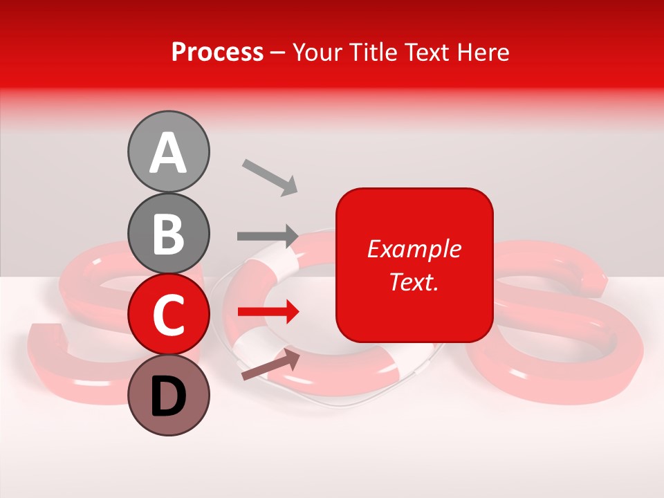 Rope Object Fabric PowerPoint Template