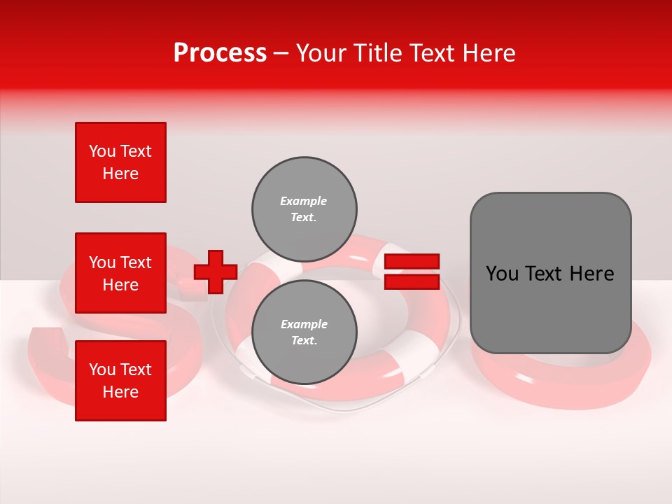 Rope Object Fabric PowerPoint Template
