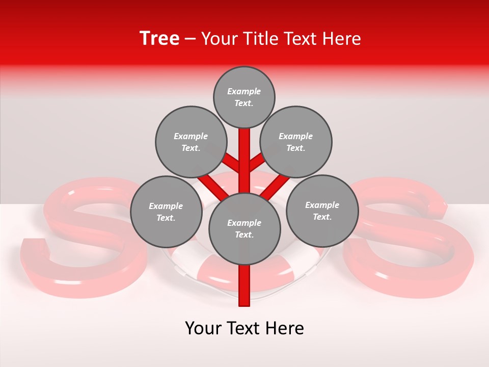 Rope Object Fabric PowerPoint Template