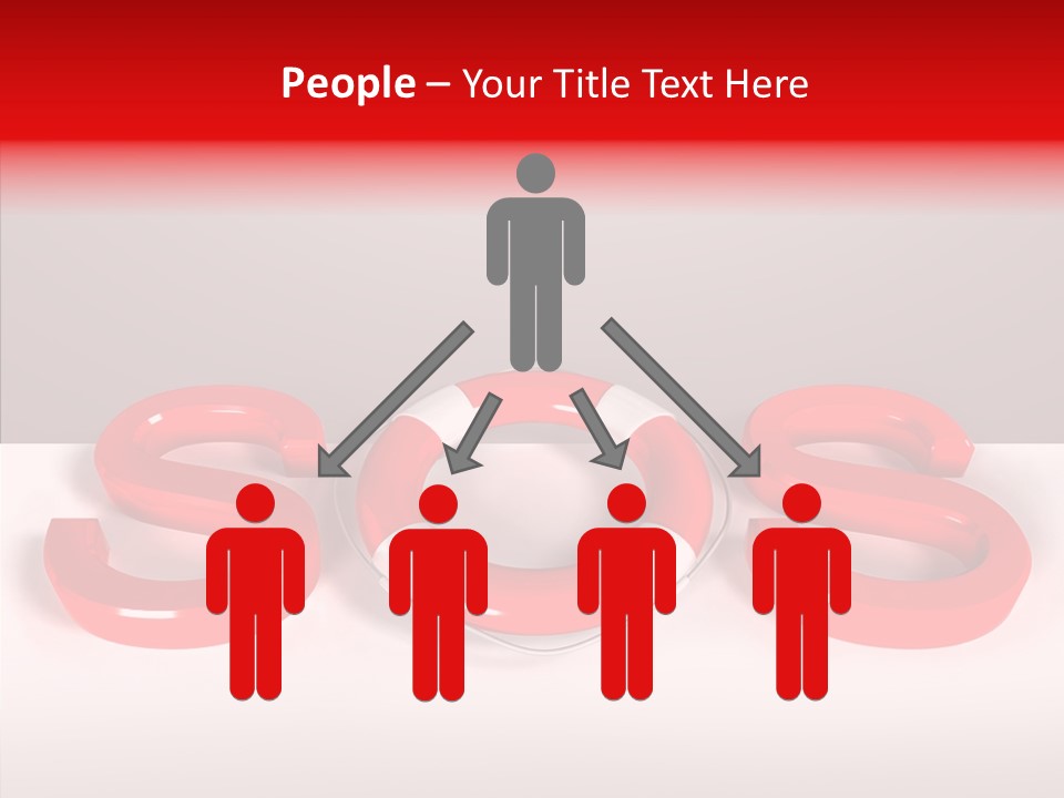 Rope Object Fabric PowerPoint Template