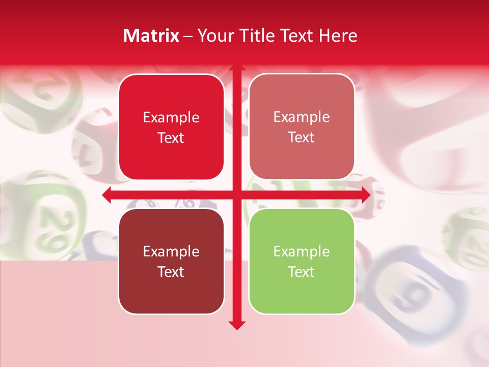 Jackpot Flying Cgi PowerPoint Template