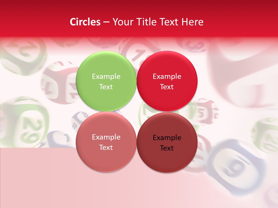 Jackpot Flying Cgi PowerPoint Template