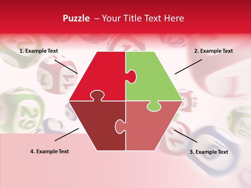 Jackpot Flying Cgi PowerPoint Template