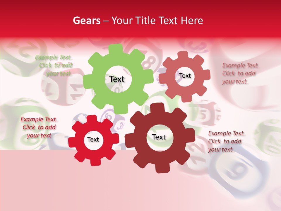 Jackpot Flying Cgi PowerPoint Template