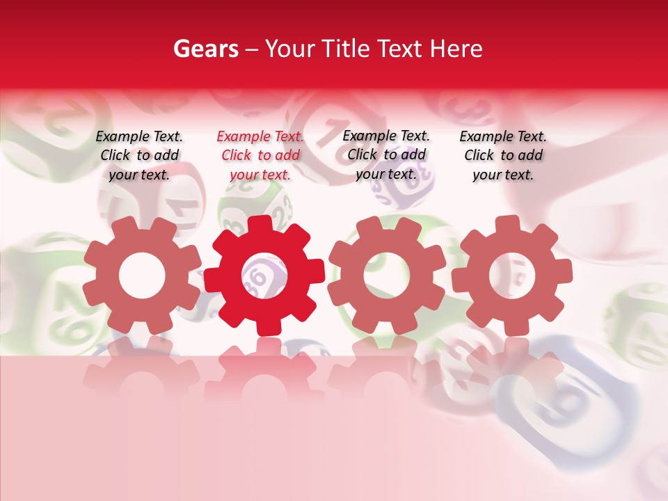 Jackpot Flying Cgi PowerPoint Template