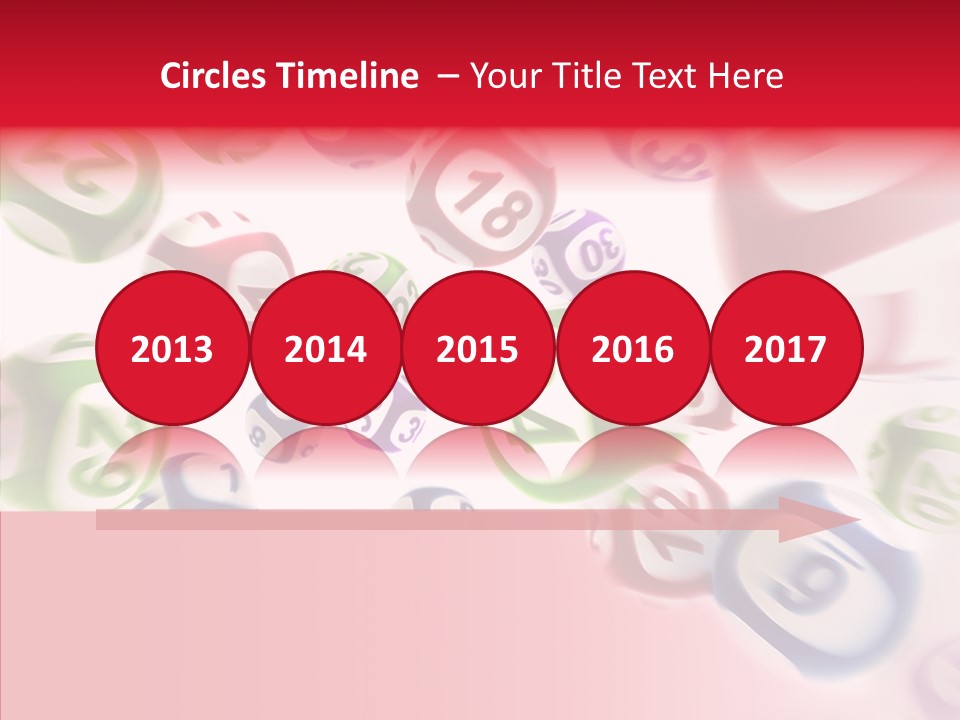 Jackpot Flying Cgi PowerPoint Template