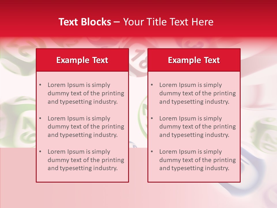 Jackpot Flying Cgi PowerPoint Template