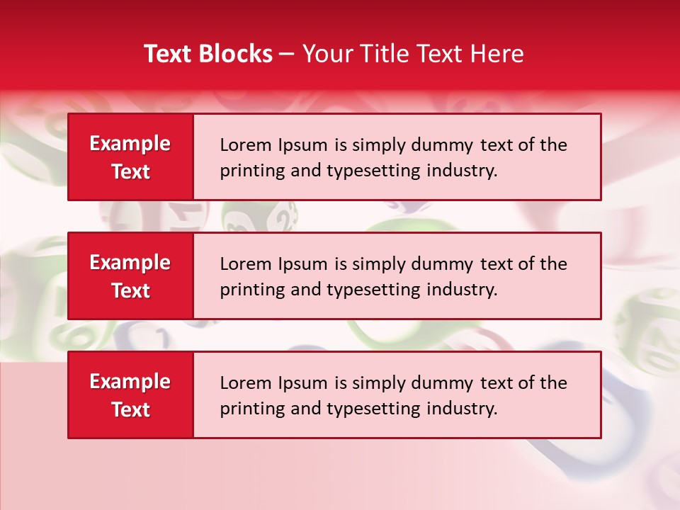 Jackpot Flying Cgi PowerPoint Template