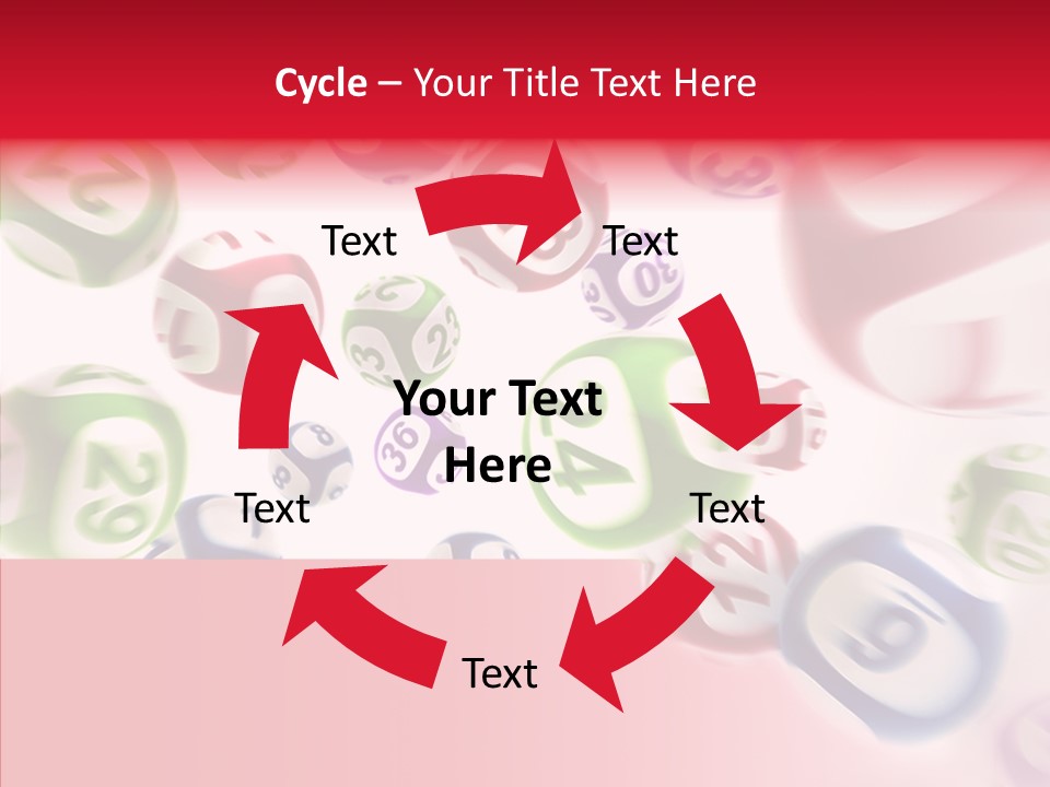 Jackpot Flying Cgi PowerPoint Template