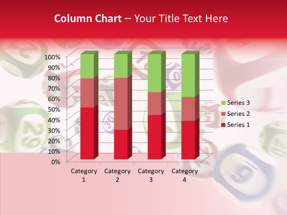 Jackpot Flying Cgi PowerPoint Template