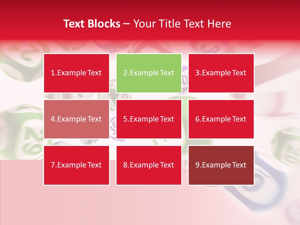 Jackpot Flying Cgi PowerPoint Template