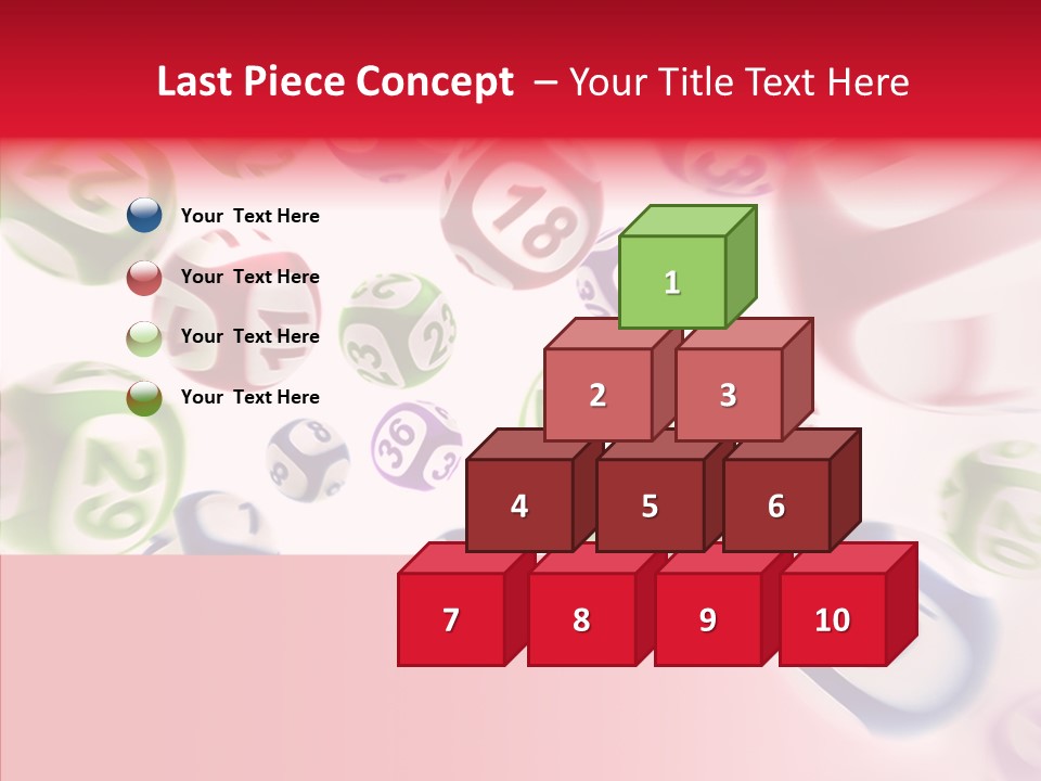 Jackpot Flying Cgi PowerPoint Template