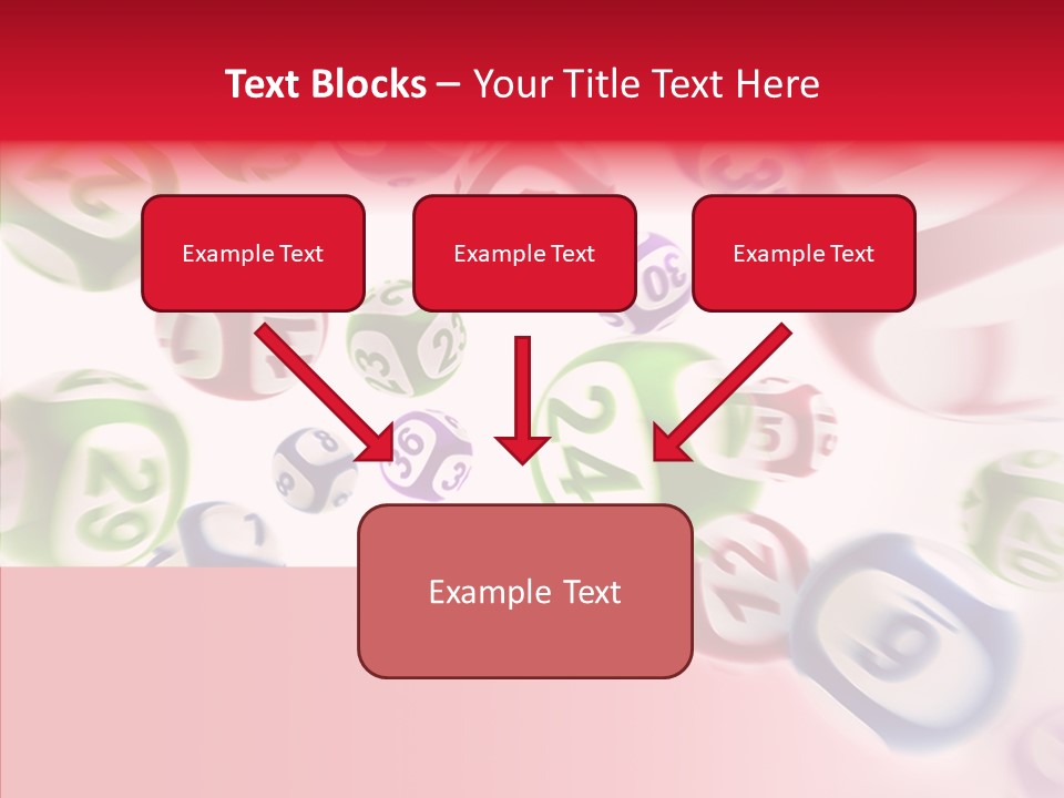 Jackpot Flying Cgi PowerPoint Template