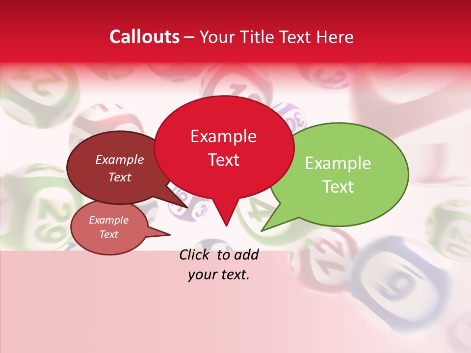 Jackpot Flying Cgi PowerPoint Template