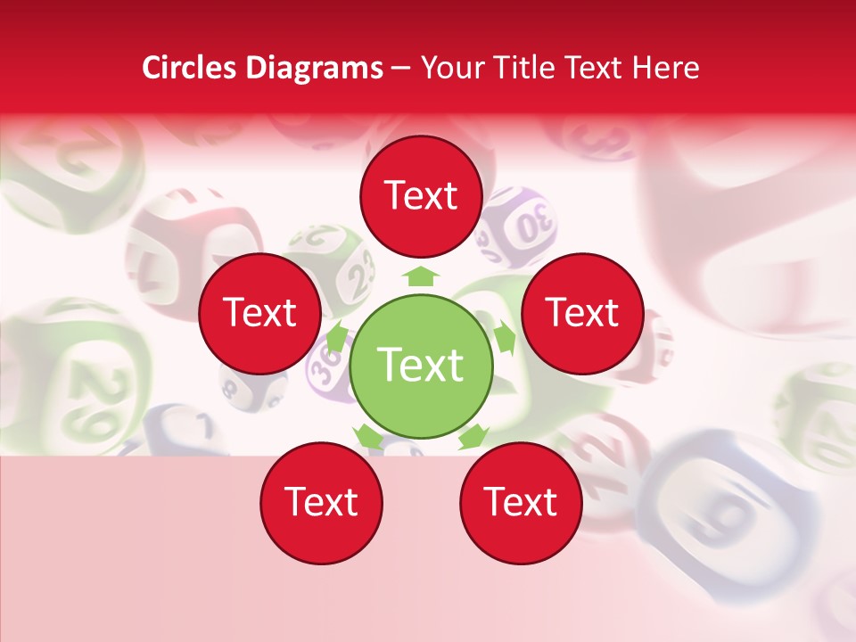 Jackpot Flying Cgi PowerPoint Template