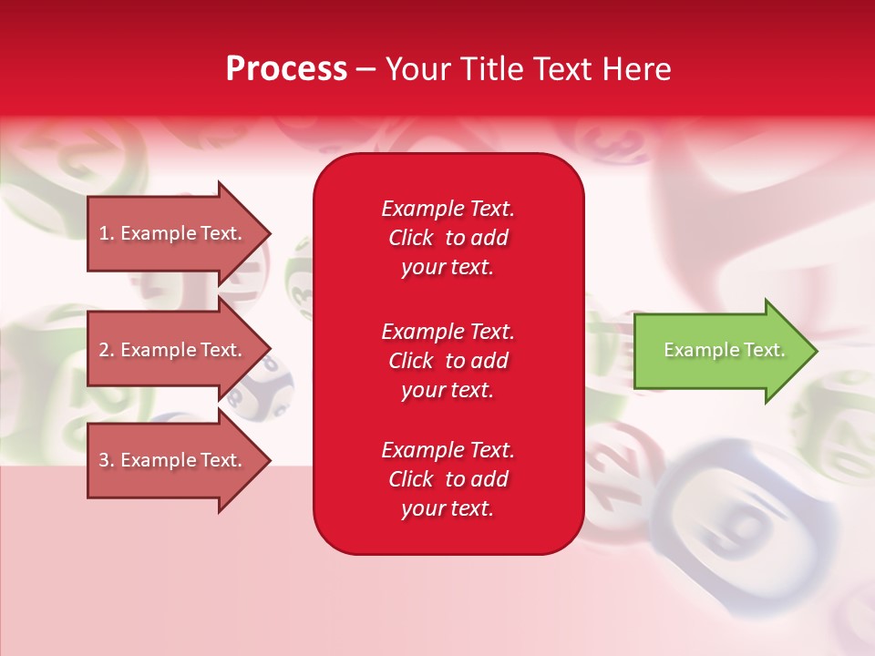 Jackpot Flying Cgi PowerPoint Template