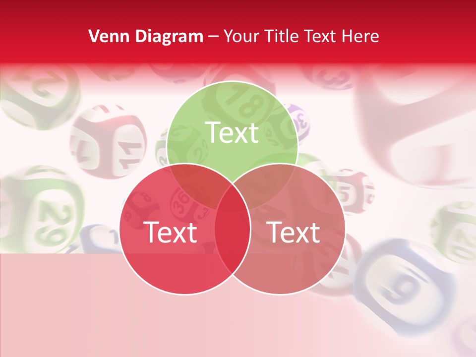 Jackpot Flying Cgi PowerPoint Template