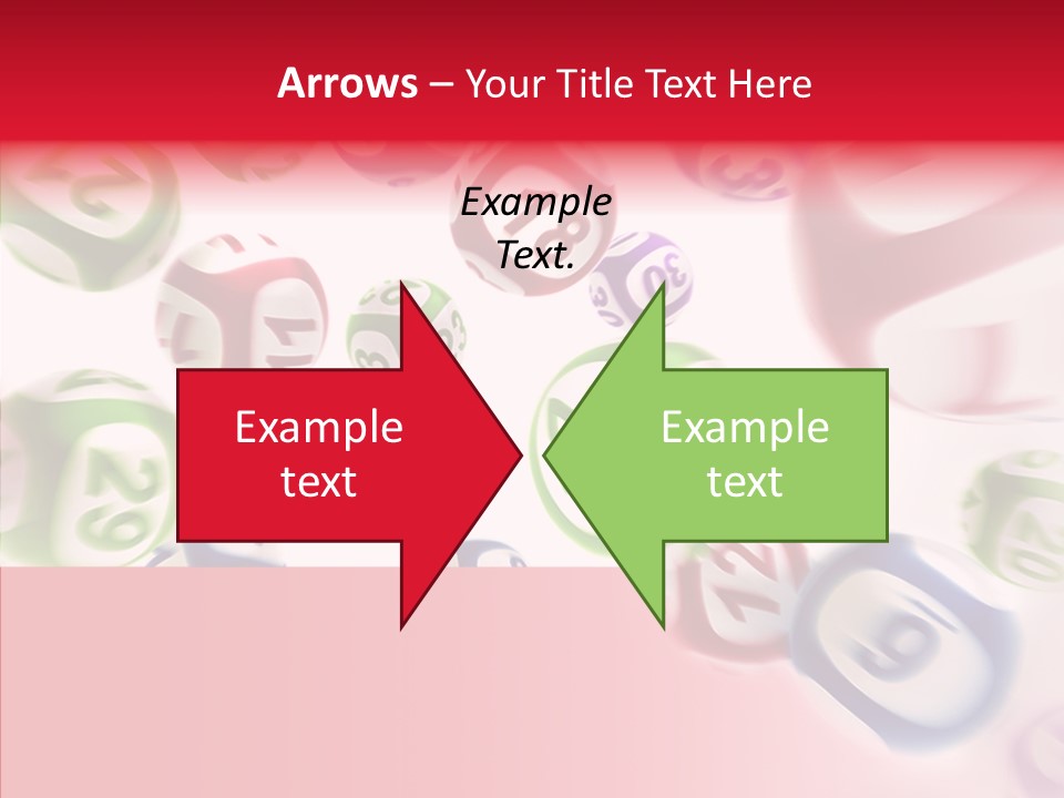 Jackpot Flying Cgi PowerPoint Template