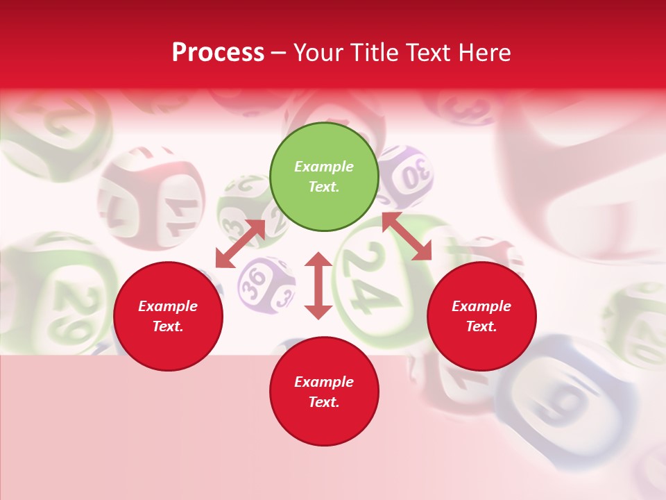 Jackpot Flying Cgi PowerPoint Template