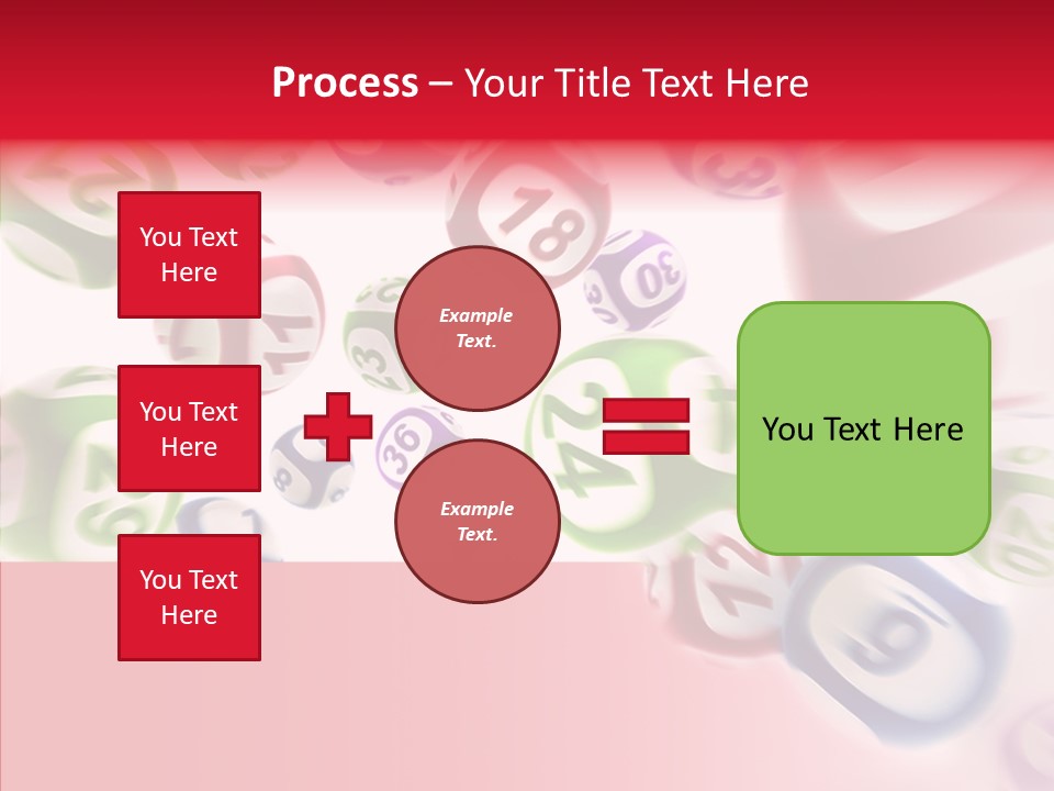 Jackpot Flying Cgi PowerPoint Template