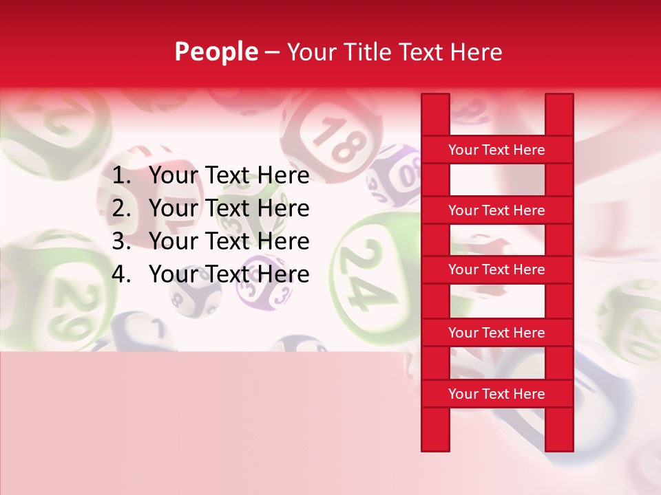 Jackpot Flying Cgi PowerPoint Template
