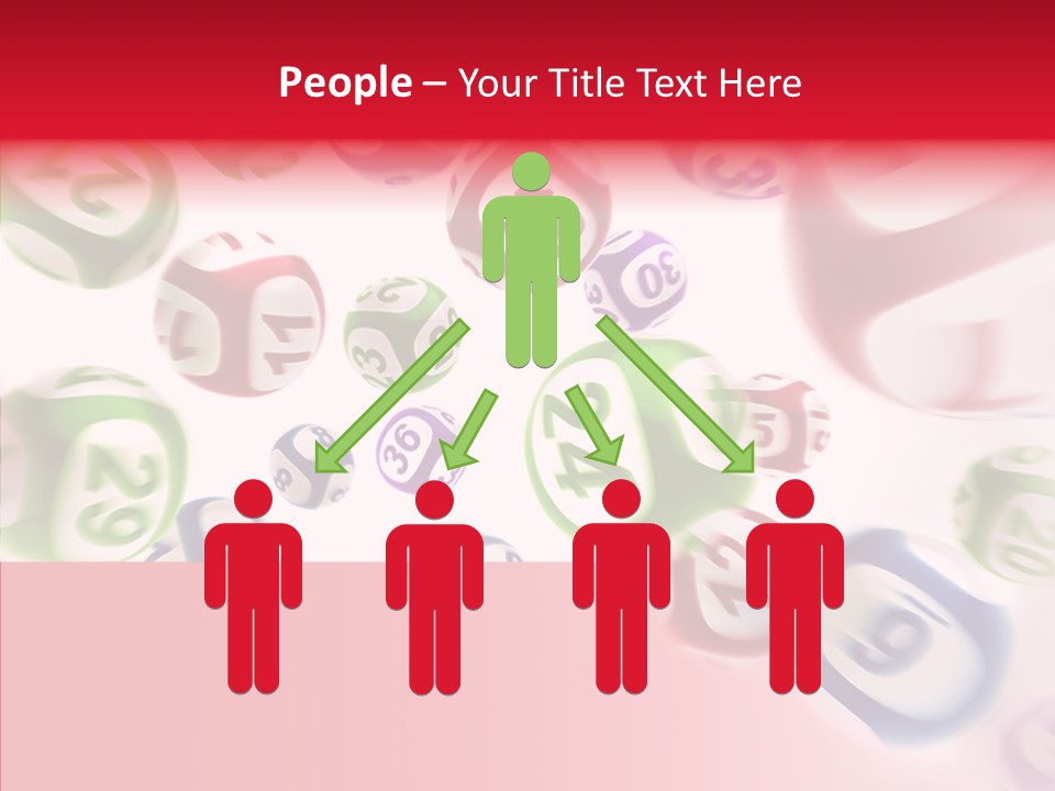 Jackpot Flying Cgi PowerPoint Template