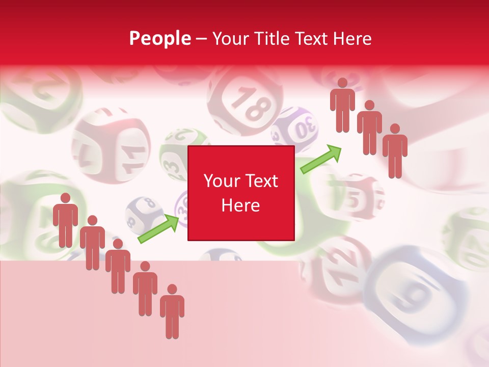 Jackpot Flying Cgi PowerPoint Template