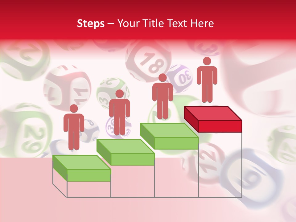 Jackpot Flying Cgi PowerPoint Template