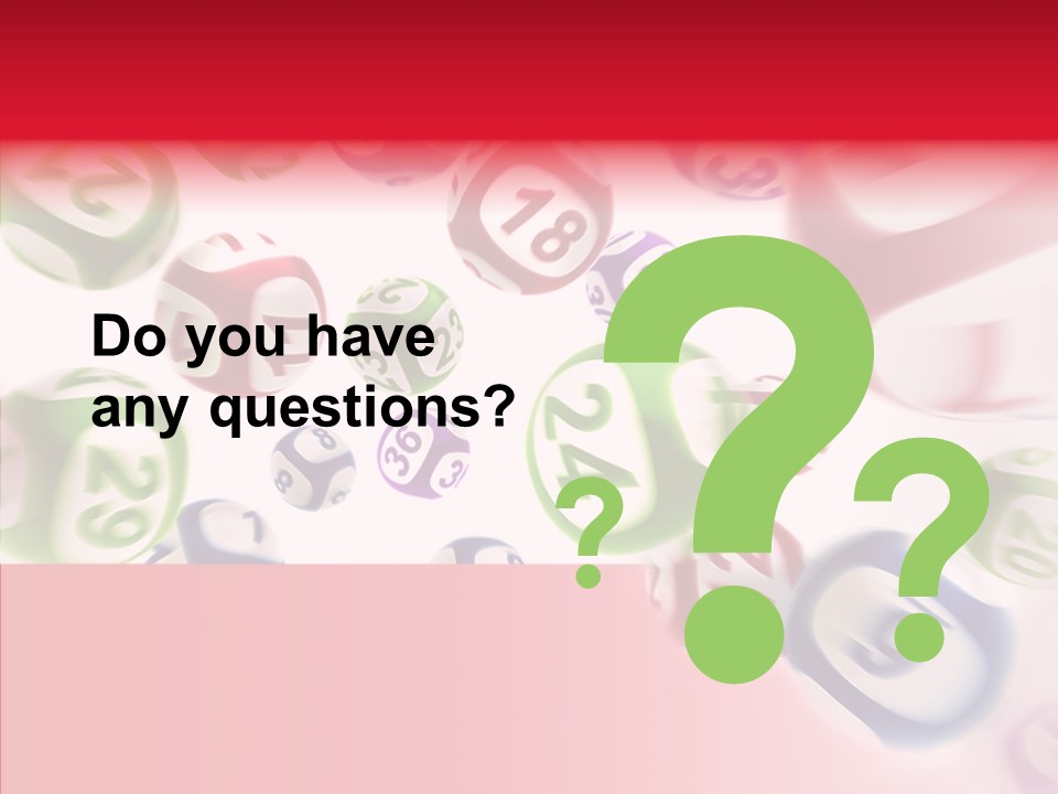 Jackpot Flying Cgi PowerPoint Template