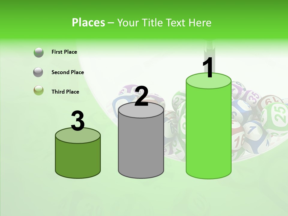 Play Gamble Lottery PowerPoint Template