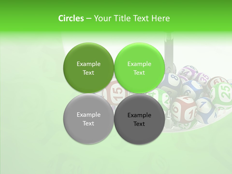 Play Gamble Lottery PowerPoint Template